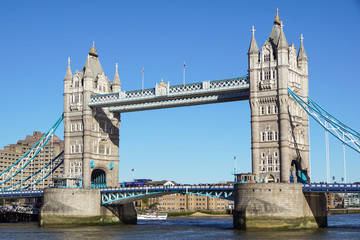 Plakat Tower Bridge in London, UK