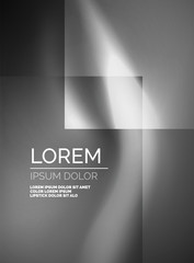 Shiny silk wave template, color satin with effects, vector abstract background