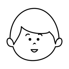 Obraz na płótnie Canvas little baby avatar character vector illustration design