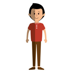 young father avatar character vector illustration design