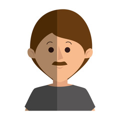 young father avatar character vector illustration design