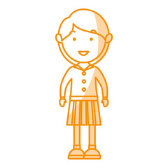 beautifull mother avatar character vector illustration design