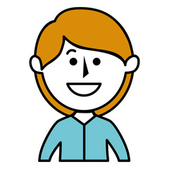 beautifull mother avatar character vector illustration design