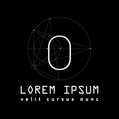 Letter M Logo . Alphabet design