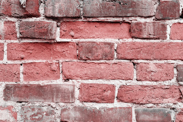 Brick texture with scratches and cracks