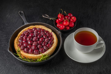 チェリーパイ　 Pie of the American cherry