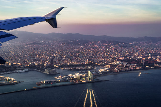 Landing in Barcelona
