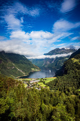 Geiranger fjord, Norway.