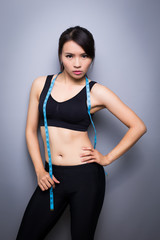 Fototapeta premium beauty sport woman