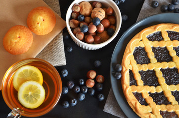 blueberry pie