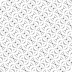 Design seamless monochrome geometric pattern