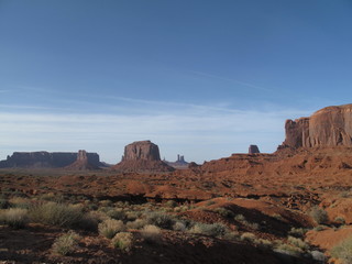 Landscape of Monument Valley