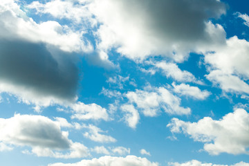 Obraz premium Blue sky with cloud
