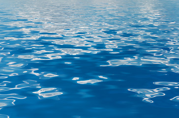 Water surface as a background