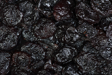 Top view of prunes