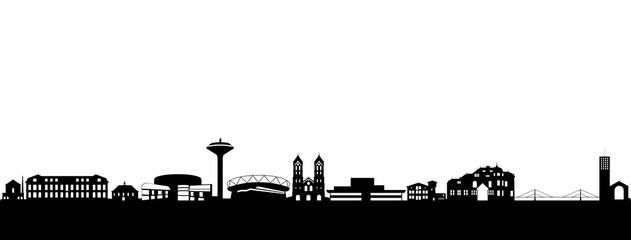 Obraz premium Leverkusen Panorama