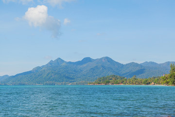 Tropical sea beach at Koh Change island, Thailand