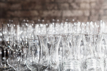 Lots of wine glasses