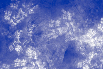 Toned color monochrome abstract fractal illustration.