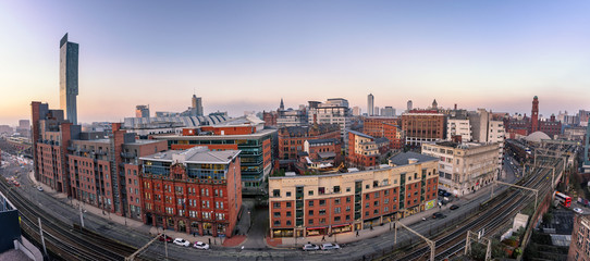 Manchester Skyline England