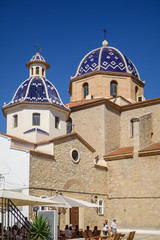 Fototapeta na wymiar Iglesia de Altea