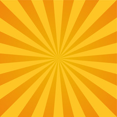 Retro rays comic yellow background raster gradient halftone pop art style
