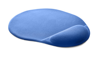 Modern mouse pad on white background