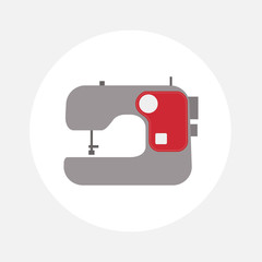 Sewing machine icon.