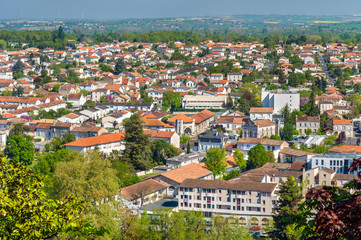 Fototapeta na wymiar Cityscape of Angouleme, France