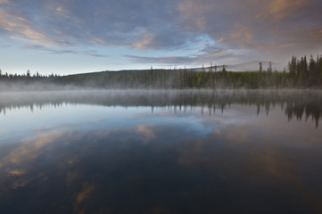 Fototapeta na wymiar Lac Le Jeune, British Columbia, Canada