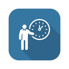 Time Management Icon. Business Concept