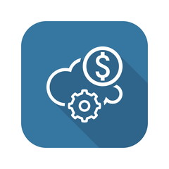Cloud Mining Icon