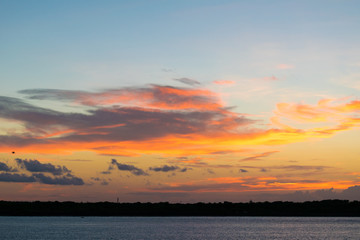 Sunset over Pelican Island