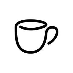 Cup icon stock vector illustration