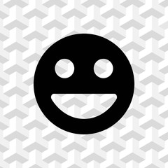 Smile icon stock vector illustration flat design