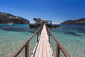 Geheimtipp: Mallorca - Camp de Mar, Br&uuml;cke zur Insel 