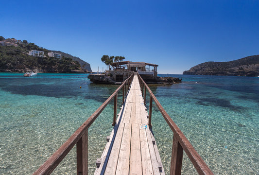 Geheimtipp: Mallorca - Camp de Mar, Brücke zur Insel 