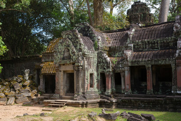 Old temple at Angkor Wat, Cambodia