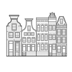Amsterdam houses style Netherlands