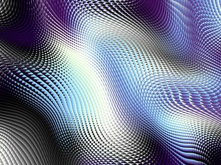 Fototapeta premium Blurred blue diagonal background. Abstract blur futuristic fractal image