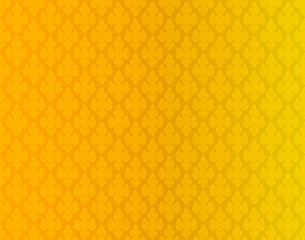 Golden Thai vintage pattern vector abstract background