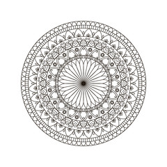 Mandala flower design