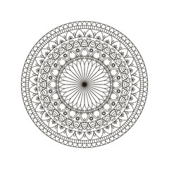 Mandala flower design