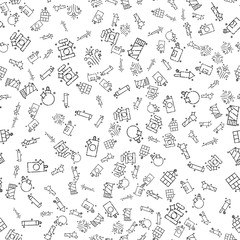 Pyrotechnics set pattern