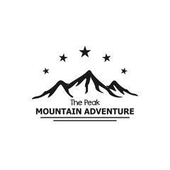 the peak mountain adventure logo