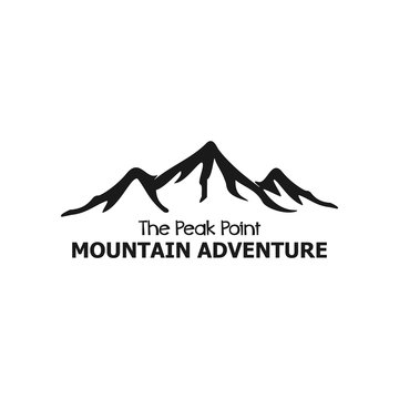 the peak point mountain logo