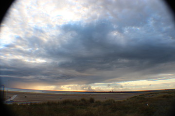 Clouds And The Sea - A Study In The Netherland