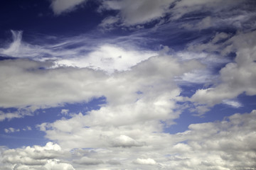 Clouds in sky