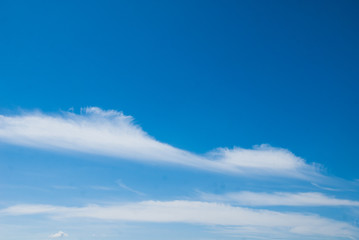 blue sky with cloud