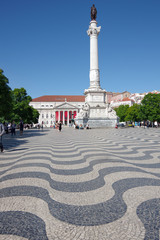Obraz premium Rossio Square in Lisbon